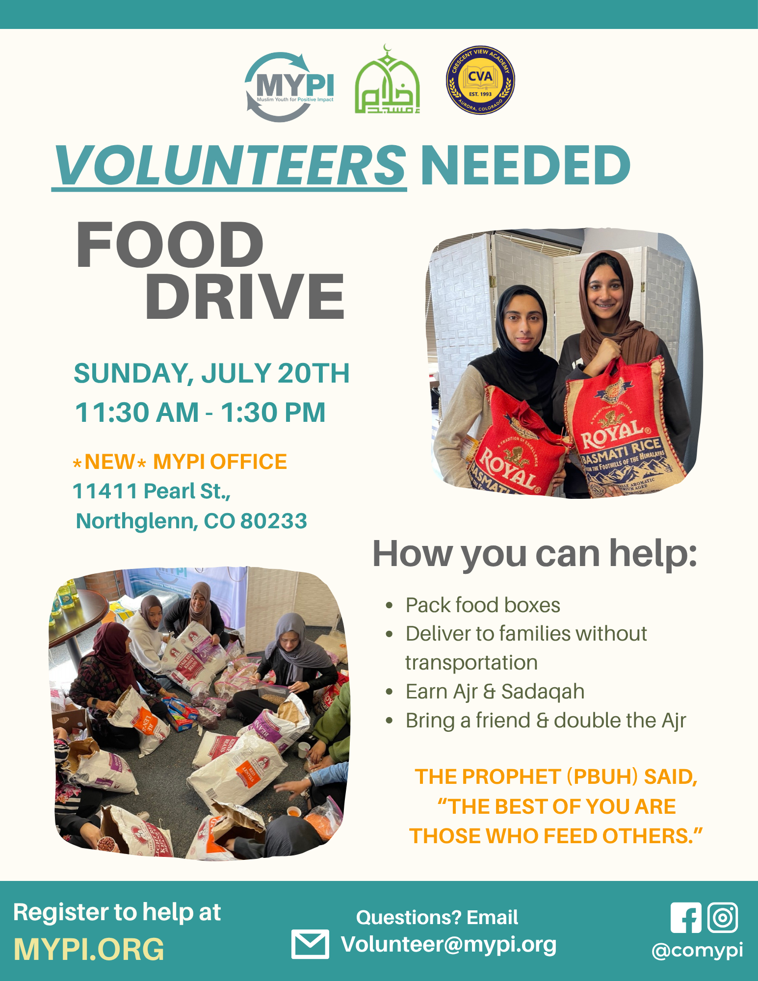 Adopt-a-Family Food Drive