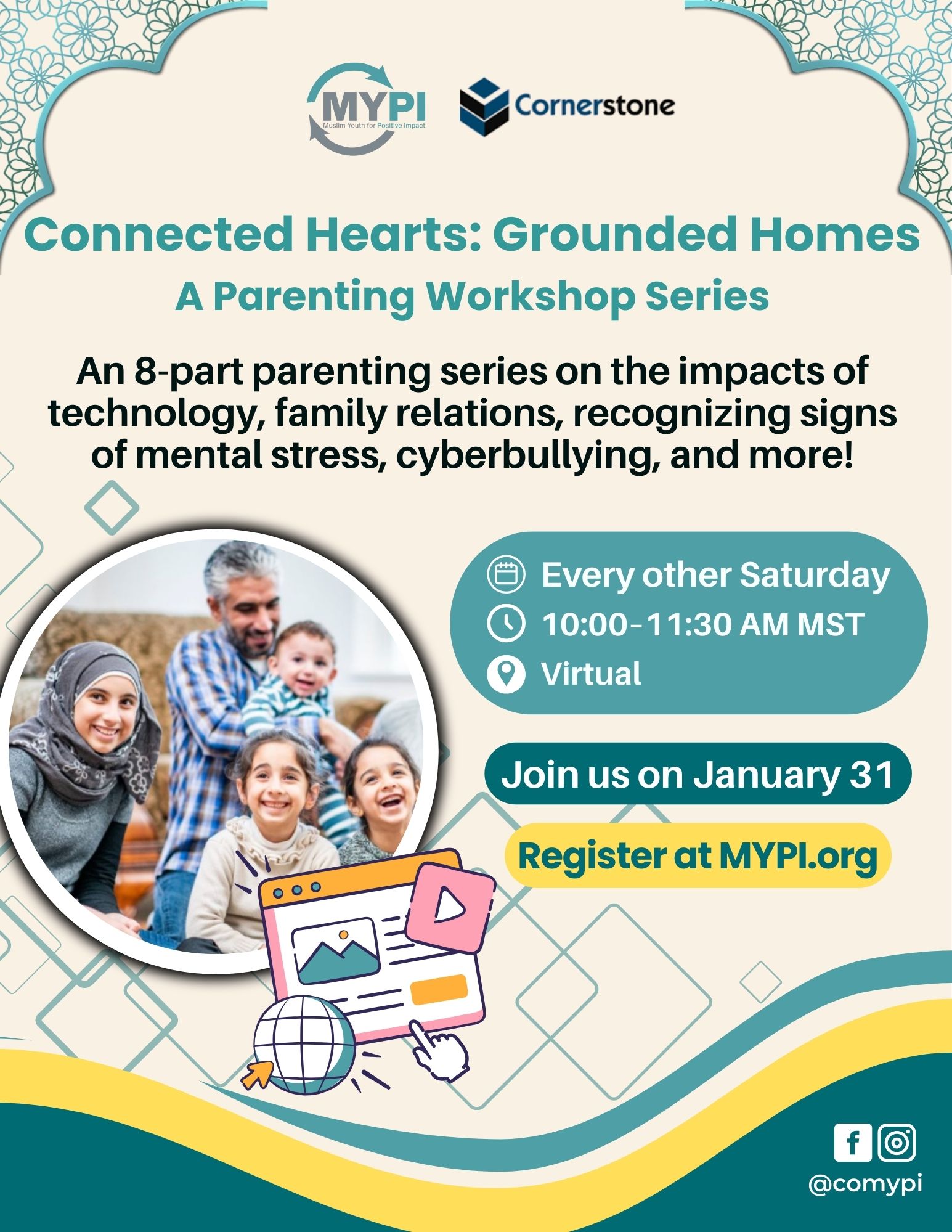 Connected Hearts: Grounded Homes A Parenting Workshop Series