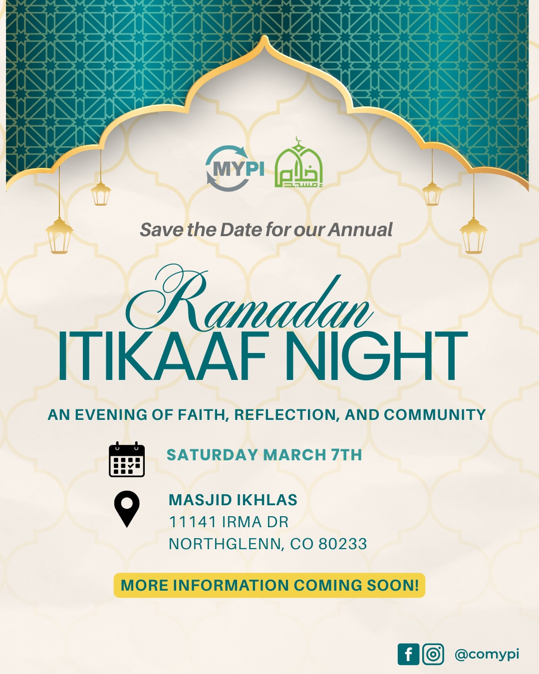 Youth Impact Leaders Itikaaf Night