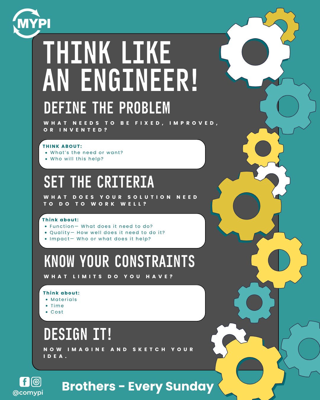 Engineer Your Life - Brother's Training (Pathways to Success)