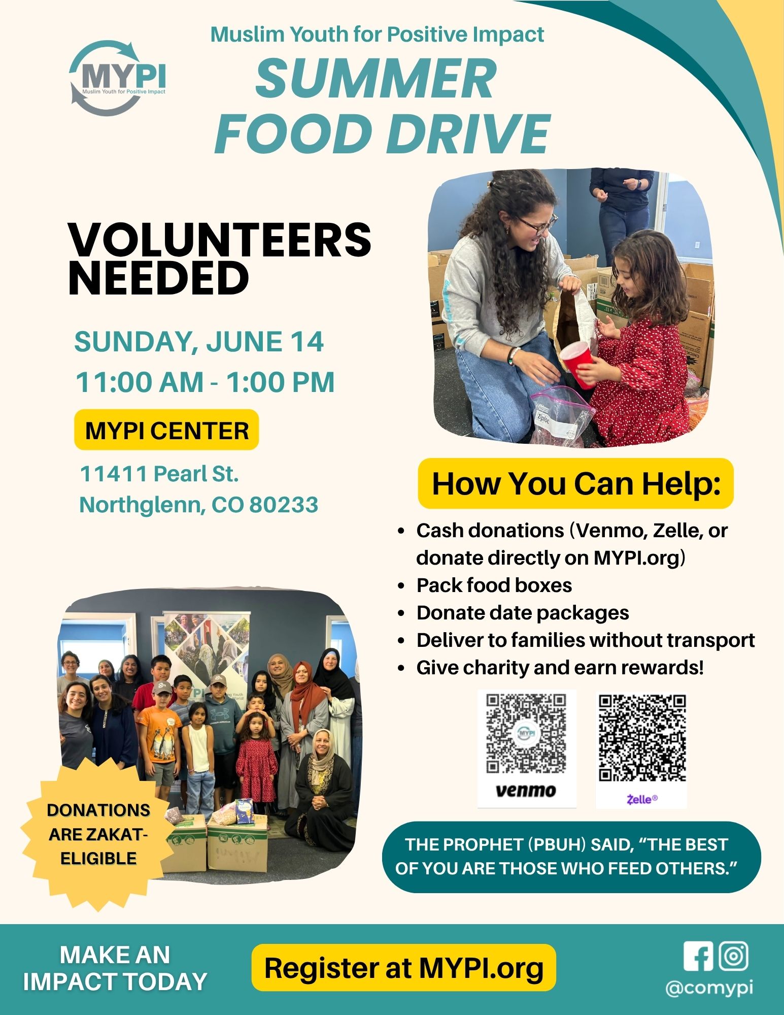 Adopt-a-Family Food Drive
