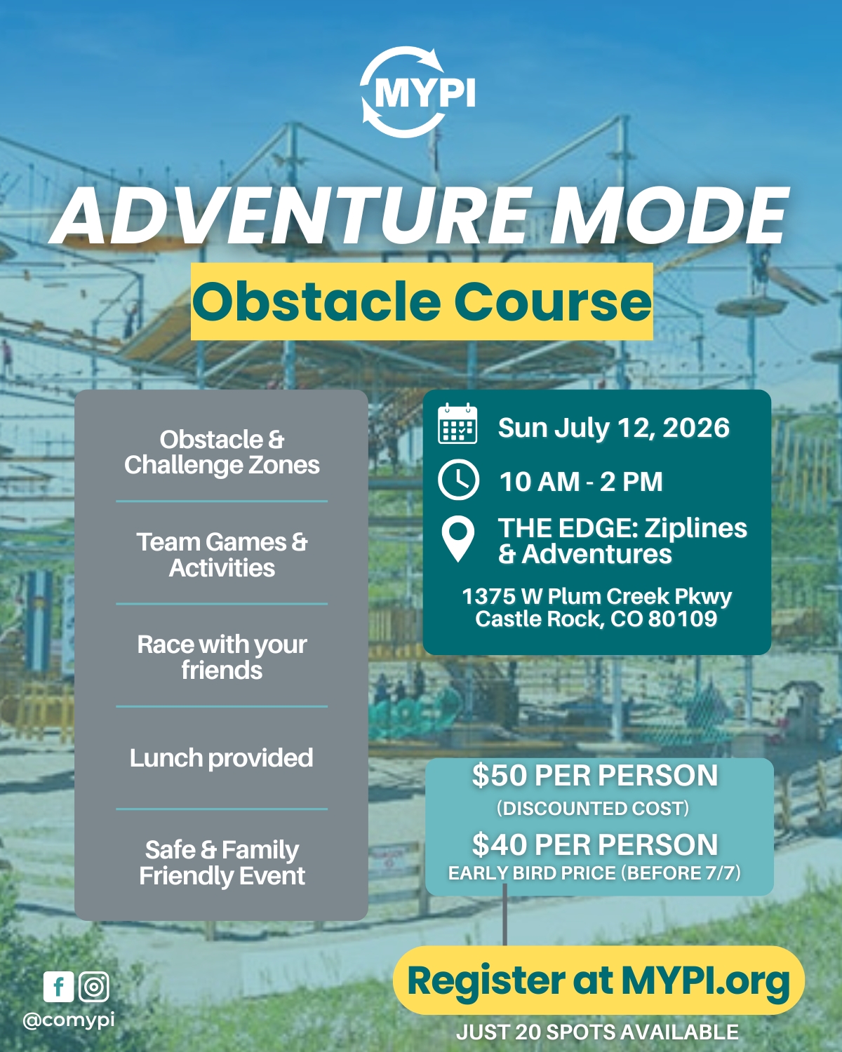 Obstacle Course Adventure