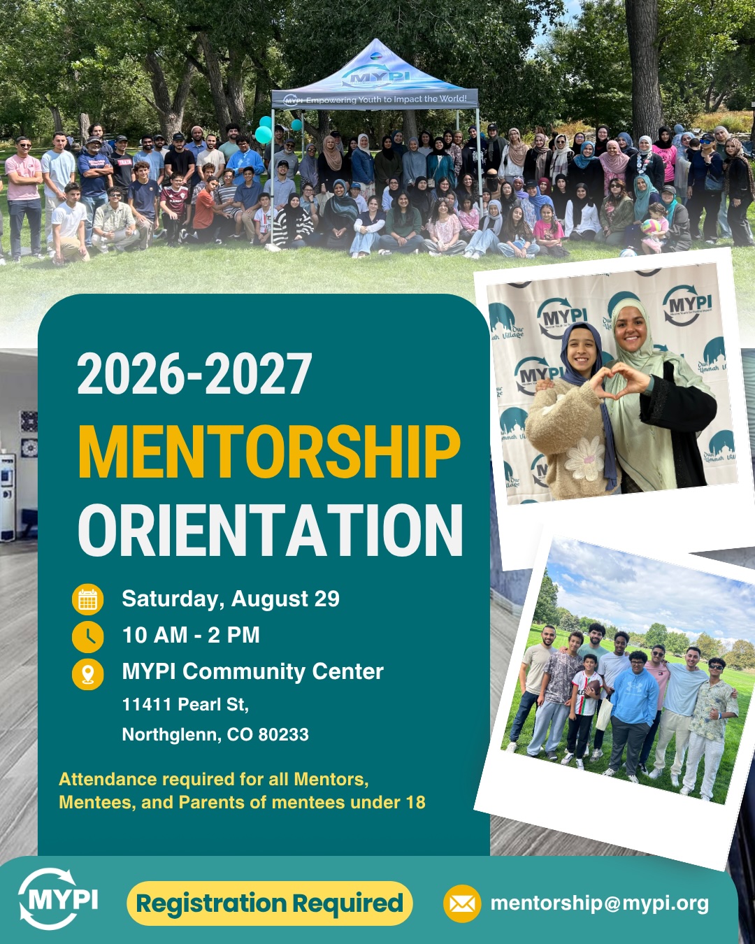 Mentorship Orientation 2026-2027